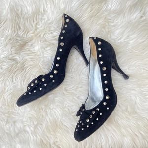 Y2k Dolce Gabbana heels Black Studded Punk and Heels Size 9